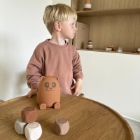 Little Pea_nuuroo_Sana_παιχνίδι ζαρια Sana_silicone_dice_4_pack-Toy-NU391-Brown_color_mix-3_1024x